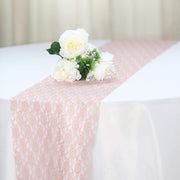 Wedding Lace Flowers Table Runner