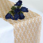 Wedding Lace Flowers Table Runner
