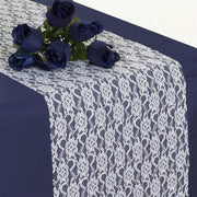 Wedding Lace Flowers Table Runner
