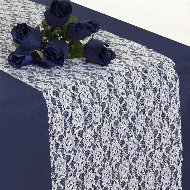 Wedding Lace Flowers Table Runner