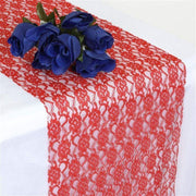 Wedding Lace Flowers Table Runner