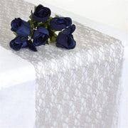 Wedding Lace Flowers Table Runner
