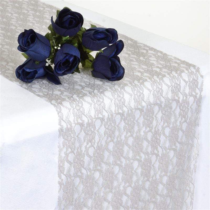 Wedding Lace Flowers Table Runner