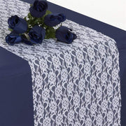 Wedding Lace Flowers Table Runner