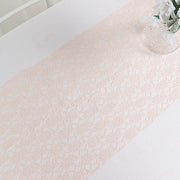 Wedding Lace Flowers Table Runner