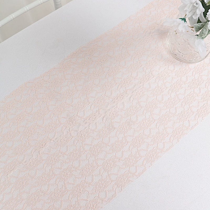 Wedding Lace Flowers Table Runner