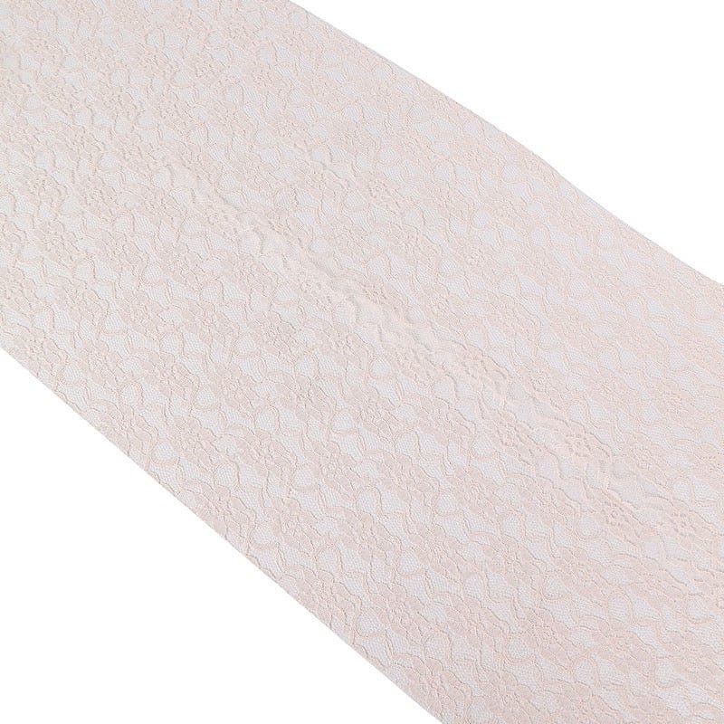 Wedding Lace Flowers Table Runner