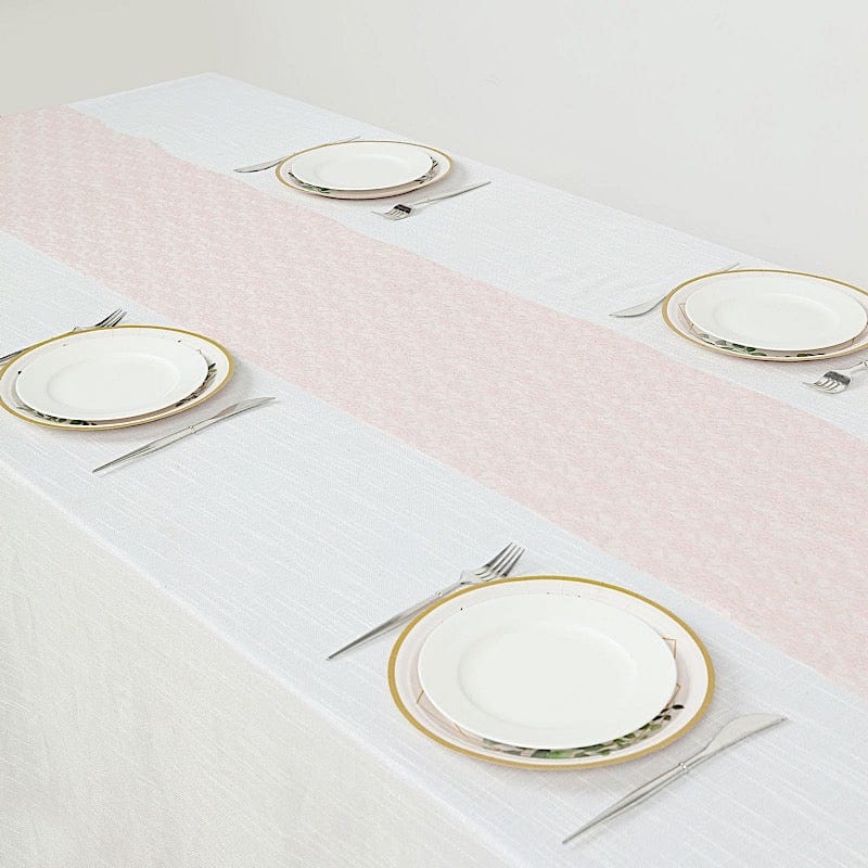 Wedding Lace Flowers Table Runner