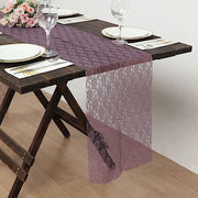 Wedding Lace Flowers Table Runner