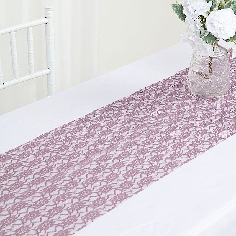 Wedding Lace Flowers Table Runner