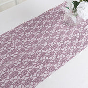 Wedding Lace Flowers Table Runner