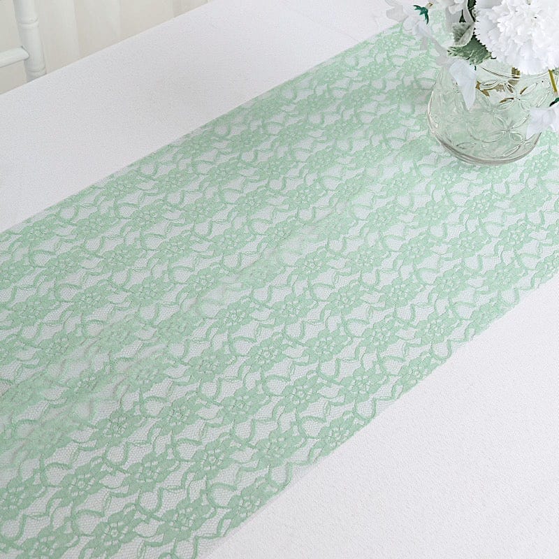 Wedding Lace Flowers Table Runner