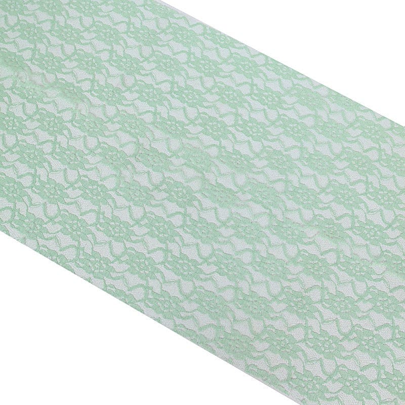 Wedding Lace Flowers Table Runner