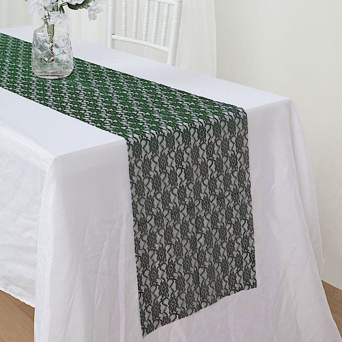 Wedding Lace Flowers Table Runner RUN_LACE_HUNT